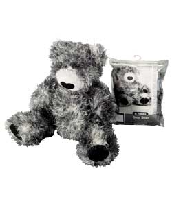 Grey Teddy Bear Knit Kit