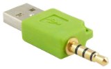 greymobiles USB Charger/Charging Data Pin For iPod Shuffle 2G/3G 1GB 2GB - GREEN