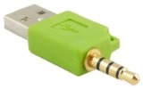 greymobiles USB Charger/Charging Data Pin For iPod Shuffle 2G/3G 1GB 2GB - GREEN