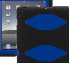 Griffin Survivor for iPad2/3/4 - Black/Blue/Black