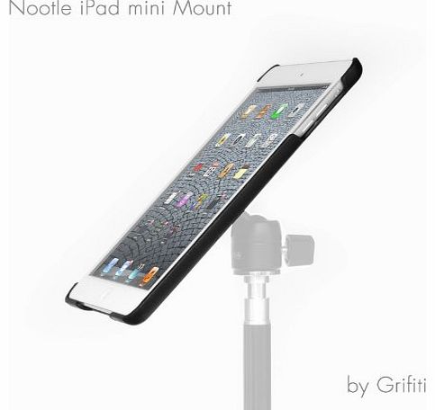  Nootle iPad mini (fits 1,2,3) Tripod Mount with 1/4-20 Thread to Fit Any Standard Tripod, Light Stand, or Ball Head You Already Own: for Photography, Music, Lights, Demonstrations, Presentatio