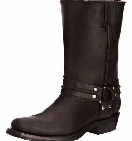 Grinders Mens Renegade Hi Biker Boots REN-HI-BLA-42 Black 8 UK, 42 EU