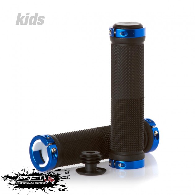 Lock On Scooter Grips - Black