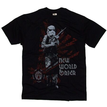 New World Order Black T-Shirt