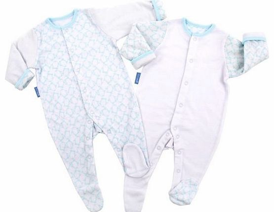 Gro Company Gro Suit Twin Pack 0 - 3 Months Penguin Pop 2014