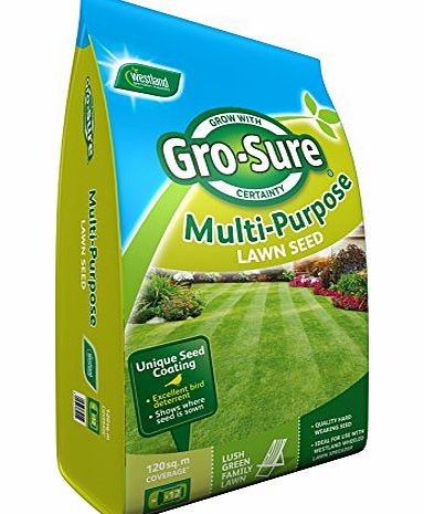 Gro-sure  120m square Multi-Purpose Lawn Seed