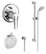 Grohe Eurostyle and Talentofill Bath and Shower Adjustable Set