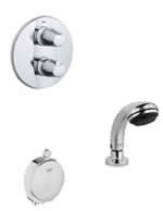 Grohtherm 3000 and Talentofill Bath and Shower Fixed Set