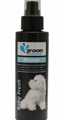 Groom Professional Baby Powder Pet Cologne, 100 ml