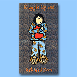 Groovy Boots Hologram Get Well