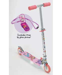 Groovy Chick In-line Scooter with Cosmetic Phone and Strap