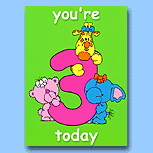 You`re 3 today
