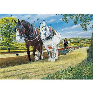 Grovely Jigsaws James Hamilton Grovely Puzzles Captain and Moonlight 1000 Piece Jigsaw Puzzle