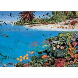 James Hamilton Grovely Puzzles Coral Sea Lagoon 1000 Piece Jigsaw Puzzle