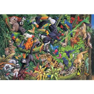 Grovely Jigsaws James Hamilton Grovely Puzzles Tropical Forest 1000 Piece Jigsaw Puzzle