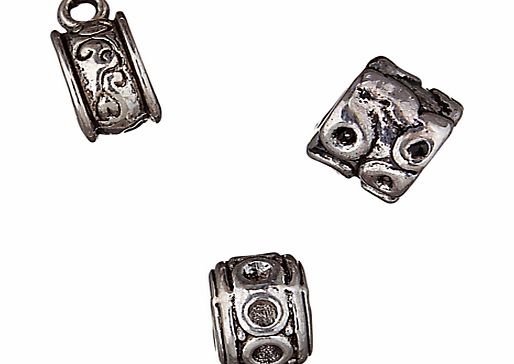 Groves A La Mode Enamel Barrel Charms, Pack of 3