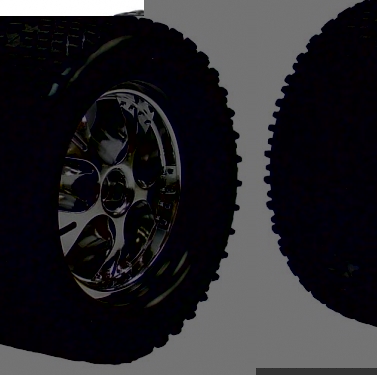 M.Truck Racing C-Hard On Chrome Wheel (14mm Hex)