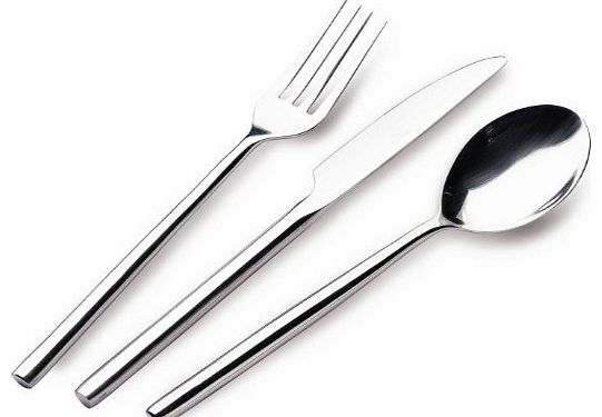 24 Piece Chopstick Style Stainless Steel Cutlery Set - 24BXCHP