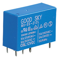 GS M1-SS-212L 12V 5A DPDT RELAY (RC)