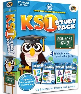 Avanquest Software Computer Classroom at Home: Key Stage 1 Study Pack (For Ages 5-7)(PC/Mac)