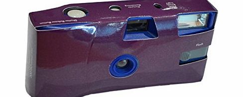 GTR Pack of 5 Purple Disposable Cameras (X3)