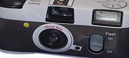 GTR Retro 35mm Look Camera Pack of 5 Single Use Disposable Cameras (X3-Retro35mm)