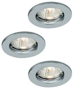 GU10 Downlight Kit - Pack of 3