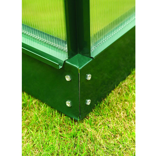 Guardman Gardman 4`x 6`Galvanised Lean-To Greenhouse Base