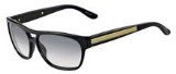 Gucci 1599/S Sunglasses D28 (LF) BLACK SHIN / GREY SF 58/14 Medium