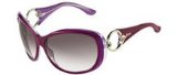 Gucci 3030/S Sunglasses MTR(J8) VIOLET/CRYSTAL (MAUVE SF) 61/15 Large
