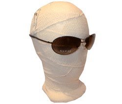 Gucci 80s style aviator sunglasses