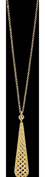 Gucci Diamantissima 18ct Gold Pendant YBB298373001