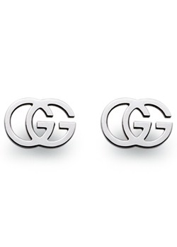 Gucci GG Tissue 18ct Gold Stud Earrings
