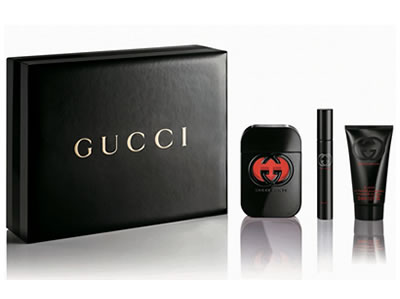 Gucci Guilty Black For Women EDT 75ml Gift Set