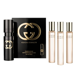 Gucci Guilty For Women Purse Spray and 4*15ml