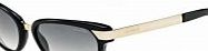 Gucci Ladies GG 3651-S ANW YR Black Sunglasses