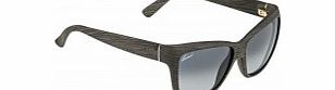 Gucci Ladies GG 3655-S 9RR KD Grey Wood Sunglasses