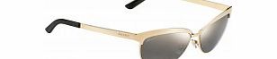 Gucci Ladies GG 4249-S J5G UE Gold Sunglasses