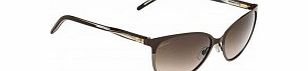 Gucci Ladies GG 4255-S 4SL J6 Brown Sunglasses