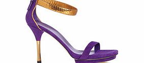 Gucci Purple suede high heels