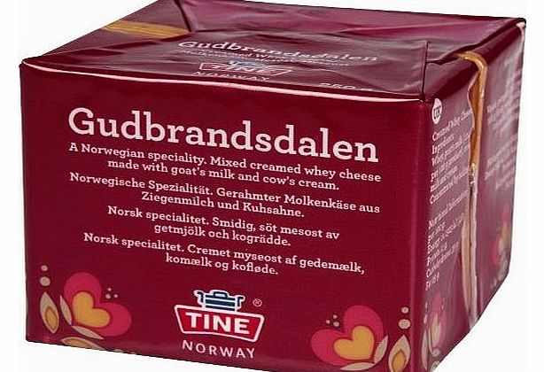 Gudbrandsdalen Gjetost Gudbrandsdalen Norwegian Brown Cheese 500g (2 x 250g)
