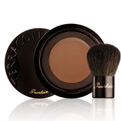 Guerlain Terracotta Mineral Flawless Bronzing Powder and Brush Medium 02 3g