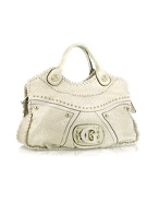 Guess Cowgirl - Stone Stamped Logo Eco-Leather Shopper
