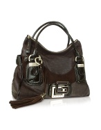 Guess Dream - Brown Vintage and Patent Eco-Leather