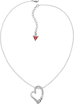 Guess Eternally Crystal Heart Necklace UBN71261