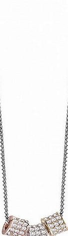 Guess G Rounds Necklace Tri-Coloured UBN21592
