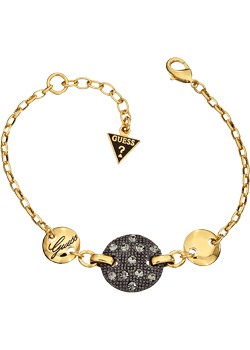 Guess Gold Plated Exclusive Bracelet With Black