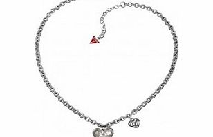 Guess Ladies Cry Heart Necklace