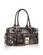 Guess Leona - Brown Eco-Leather Box Bag
