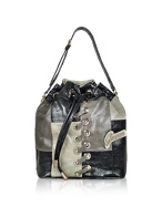 Guess Maude - Vintage Eco-Leather Drawstring Bag